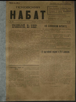Псковский набат. № 23, 1919. URL - https://pskovbook.ru/book/13886.