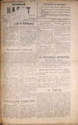 Псковский набат. № 254, 1920. URL - https://pskovbook.ru/book/14343.