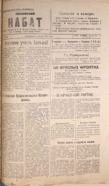 Псковский набат. № 280, 1920. URL - https://pskovbook.ru/book/14365.