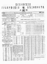 Псковские губернские ведомости 