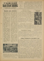 Гдовский колхозник. № 19, 1960.